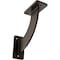 Ekena Millwork Bradford Steel Bracket, Antiqued Bronze 2"W x 7"D x 7"H BKTM02X07X07BRABZ - alternate 1